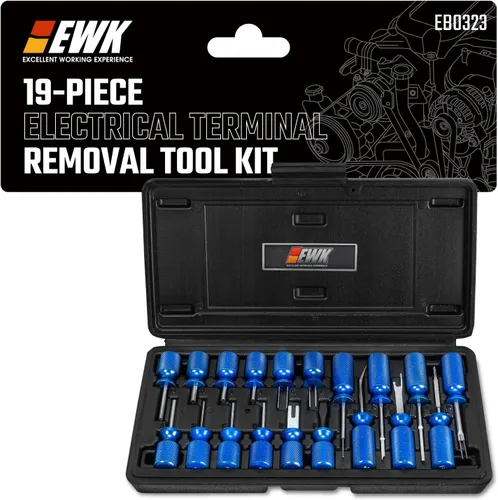 Vista 8 de EWK Kit de herramientas de extracción de terminales eléctricos de cable