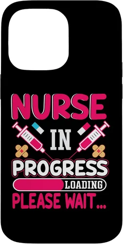 Vista 21 de Nurse is Loading Please Wait Case for iPhone 17