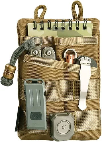 Vista 10 de Bolsa de herramientas VIPERADE VE3, organizador de bolsillo, bolsa de cinturón de nailon con 4 bolsillos de almacenamiento de herramientas, bolsa