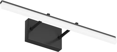 Vista 21 de Aipsun Luces LED de tocador de 15.7 pulgadas ajustables para baño, lámpara de pared para baño, accesorio de iluminación sobre espejo cromado moderno