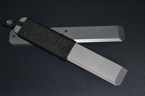 Vista 7 de Barra de palanca EOD Breacher de titanio, herramienta EDC, palanca grande multifuncional táctica, 7.8