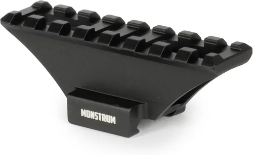 Vista 12 de Monstrum Razorclaw - Soporte elevador Picatinny ultraligero con base de parada de retroceso