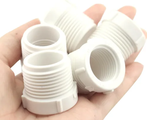 Vista 5 de 10 unids 3/4 "rosca macho a 1/2" hembra buje reductor de rosca para accesorios de tubería de PVC