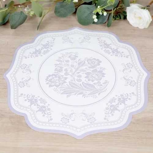 Vista 38 de Efavormart - Paquete de 50 platos redondos de bagazo biodegradables blancos de 7 pulgadas, compostables, ecológicos, desechables, aperitivos, Tipo 17