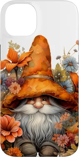 Vista 15 de Happy Fall Gnome Autumn Leaves Case for iPhone 17
