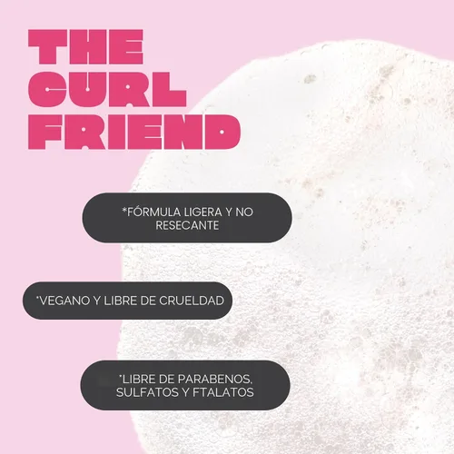 Vista 6 de Cake Beauty - Moldeador de rizos de gel a espuma, The Curl Friend – Gel definidor de rizos de alta sujeción, protección para el encrespamiento