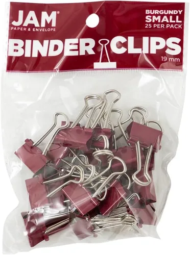 Vista 46 de JAM PAPER Clips de Carpeta Coloridos - Grandes - 1 1/2 Pulgadas (41 mm) - Clips de Carpeta Dorado Rosa - Paquete de 12 Oro Rosa