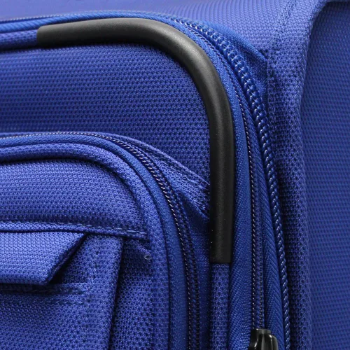 Vista 4 de Pathfinder Revolution Plus - Maleta de mano extensible internacional de 20 pulgadas, Azul cobalto, Revolution Plus - Maleta de mano extensible