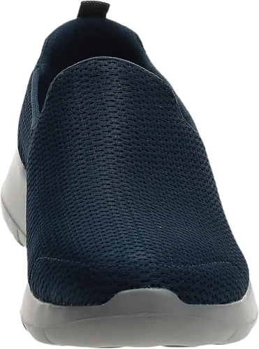 Vista 2 de Skechers Go Max-Athletic Air Mesh - Tenis para caminar sin cordones para hombre, marino