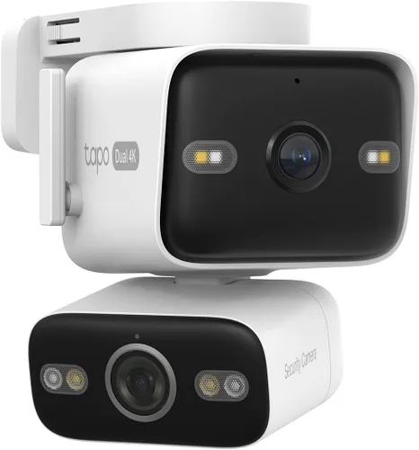 Vista 10 de Tapo 2K Outdoor Dual Lens Pan/Tilt Wireless Security Camera, C545D