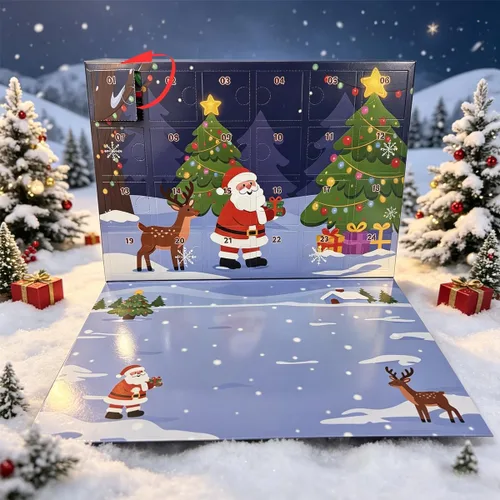 Vista 5 de Christmas Advent Calendar 2026 Building Sets Compatible with Lego Christmas 24 Days Countdown Gifts 24 Packs Christmas Model Building Micro Blocks