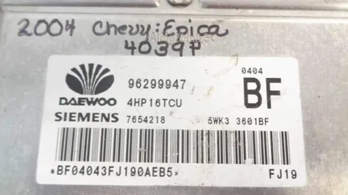 Vista 4 de Compatible con chasis ECM Transmission Fits 04 Epica 18997