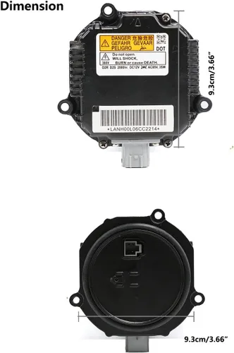 Vista 5 de Unidad de control de balasto de faro de xenón para Nissan 350Z Maxima