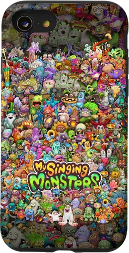 Vista 18 de My Singing Monsters - Funda de teléfono Monster Medley para iPhone 17