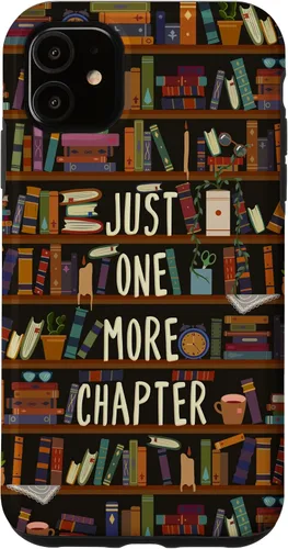 Vista 6 de Funda para iPhone 11 Pro Max Just One More Chapter Book Reading Lover Bookworm Book Nerd