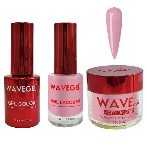 Vista 65 de WAVEGEL - Juego de gel de remojo, laca de uñas y polvo acrílico y polvo de inmersión a juego - Colección Queen - #001 Negro sedoso