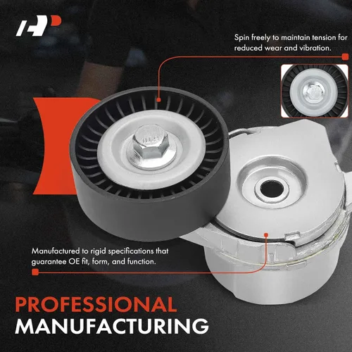 Vista 4 de A-Premium (F150) - Conjunto de tensor de correa con polea compatible con Ford Para F-150 2011-2022, Mustang 2011-2012/2015-2017, 5.0L, Reemplazo #