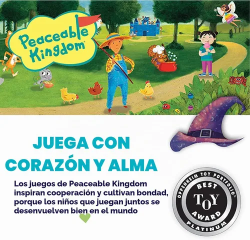 Vista 9 de Peaceable Kingdom Busqueda del caldero galardonado Juego de Pociones y hechizos Cooperativa Para Niños