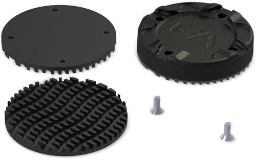 Vista 5 de Guardian Angel Velcro Clip Mount - Magnetic Mount with Screw-in Fits Elite & Micro. Includes Velcro or 3M Dual Lock. For helmets & gear with