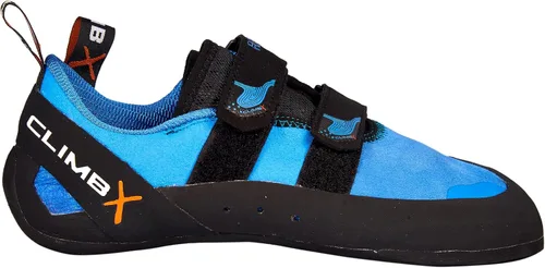 Vista 5 de CLIMBX Zapato de escalada con correa rave Azul French