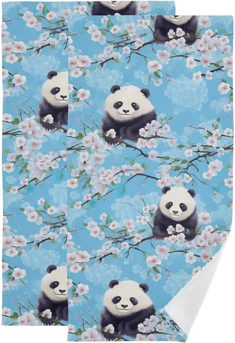 Vista 11 de Juego de 2 toallas de baño de color morado, remolques de mano de lobo, toallas de baño, toallas suaves y absorbentes para baño, cocina, gimnasio