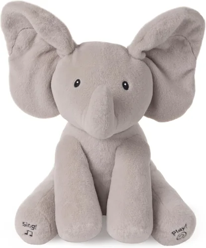 Vista 12 de GUND Baby Alora The Unicorn - Juguete sensorial animado de peluche, canta canción ABC y 123 canciones contando, rosa, 11 pulgadas