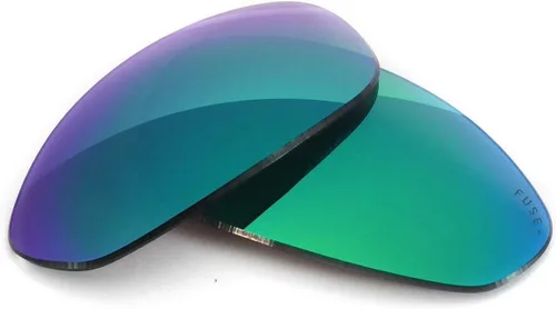 Vista 11 de Fuse Lenses Fuse Pro - Lentes de repuesto polarizadas compatibles con Oakley Juliet Fuse +Plus Espejo de bronce polarizado