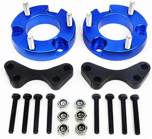Vista 4 de Kit de elevación de nivelación delantera de 2.5 pulgadas para lSUZU D-Max 2012-2025 y MUX 2012-2023, kit superior de espaciador de choque de bobina