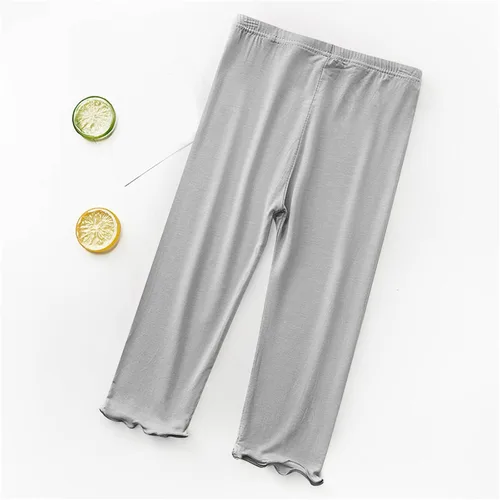 Vista 2 de Pantalones para niños pequeños y pantalones para niñas, holgados de color sólido, pantalón básico diario para niñas