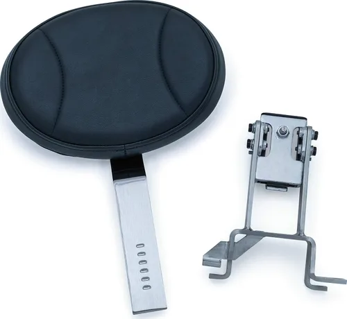 Vista 2 de Kuryakyn 1628 Plug-N-Go - Respaldo para conductor con almohadilla negra