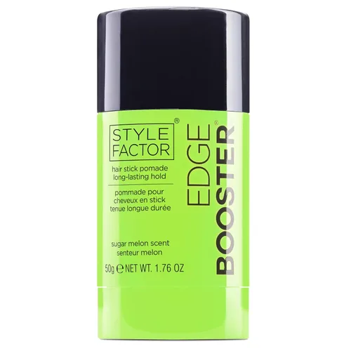 Vista 17 de Style Factor EDGE BOOSTER - Barra de cera para el cabello con cera de abejas Barra de pomada lisa para cabello suelto, puntas y cabello de bebé