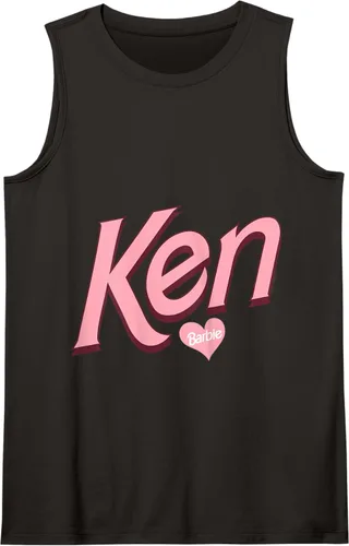 Vista 17 de Barbie - Camiseta sin mangas Ken Love de San Valentín Negro