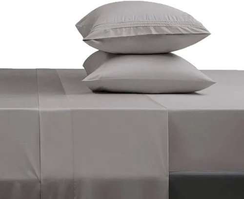 Vista 13 de SONORO KATE Juego de sábanas de cama de microfibra súper suave de 1800 hilos, sábanas egipcias de lujo que se ajustan a colchones de bolsillo Beige