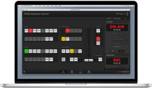 Vista 5 de Blackmagic Design ATEM SDI Extreme ISO Conmutador de transmisión en vivo (SWATEMMXEPCEXTISO)