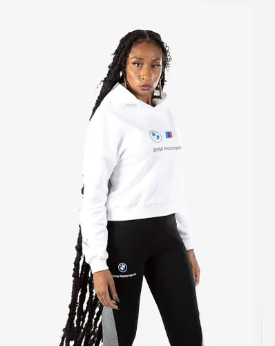 Vista 2 de PUMA Womens Standard BMW M Motorsport Essentials Logo Hoodie