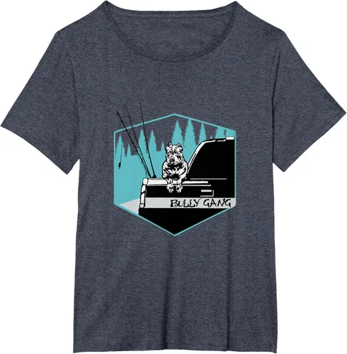Vista 76 de Camiseta American Bully Gang, Negro