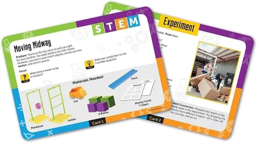 Vista 2 de Juego de actividades de Learning Resources STEM Fuerza y Movimiento, 20 piezas