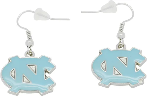 Vista 6 de aminco NCAA Pendientes colgantes con logo de la NCAA para adultos unisex