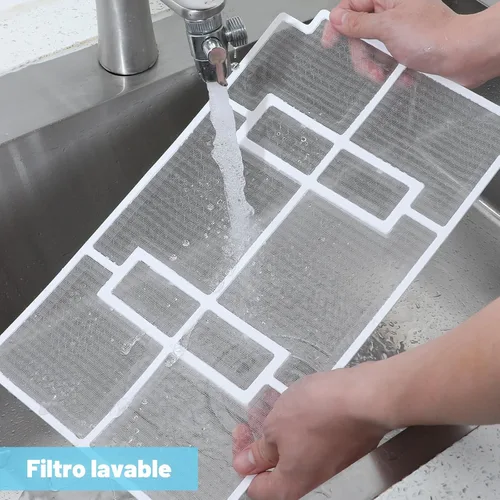 Vista 5 de Aire acondicionado electáctico para ventana, unidad de CA de ventana de 12000 BTU, refrigeración de 550 pies cuadrados, enfriamiento rápido