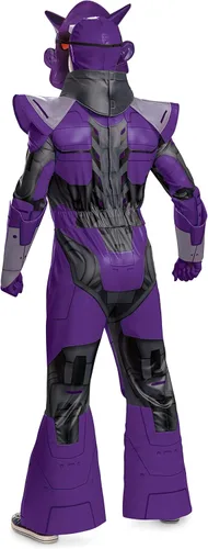 Vista 2 de Disguise Lightyear - Disfraz de Zurg Deluxe para adultos Púrpura