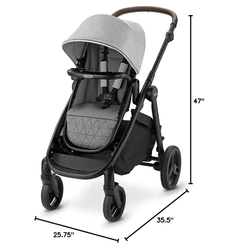 Vista 8 de Graco® Premier Modes™ Nest2Grow™ - Carriola 4 en 1