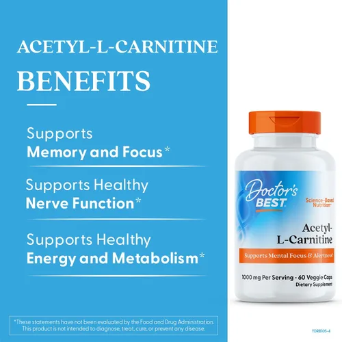 Vista 3 de Acetil L-carnitina con Sigma Tau Carnitina, cápsulas de 0,02 oz., DRB-00105, 1, 1