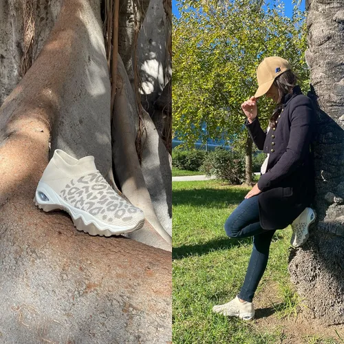 Vista 7 de ENOSKY Zapatos antideslizantes para mujer zapatos de soporte de arco para mujer zapatos de aumento de altura zapatos de trabajo para mujer zapatos