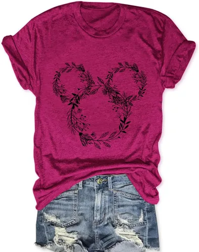 Vista 26 de Magic Kingdom Castle - Camisa de manga corta para mujer, estilo bohemio