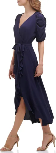 Vista 3 de kensie Midi con volantes para mujer