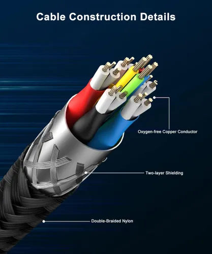 Vista 7 de Elebase Cables de parche de guitarra de 12 pulgadas, paquete de 3 Negro