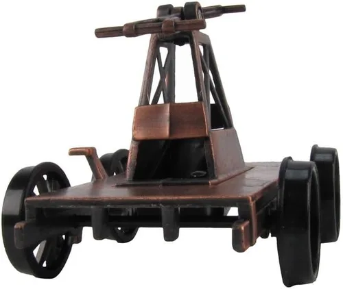Vista 4 de Treasure Gurus 1:24 Escala G Gauge Pump Trolley Hand Car Model Train Accesorio Sacapuntas