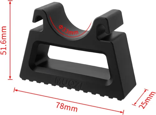 Vista 4 de Bicycle Portable Handlebar Support for Bike Maintenance, Anti-Slip Base & Silicone Straps, 3D-Printed Polymer Inverted Repair Stand Jack for MTB