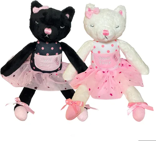 Vista 9 de Caterina - Almohada de hada de dientes de gato para niñas, muñeca de hada de dientes de bailarina