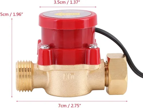 Vista 2 de Interruptor de sensor de potencia magnético Máquina de bomba de aumento de tubería Control automático de interruptor electrónico para ducha
